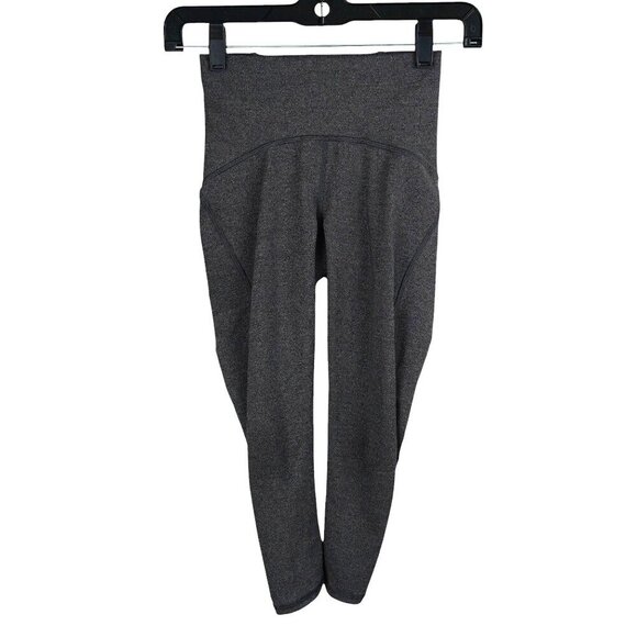 Lululemon‎ Train Times Pant 17" Leggings Womens Heathered Gray Size 2 - Picture 4 of 8